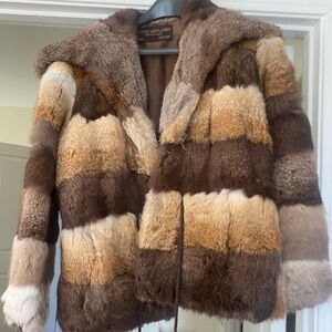 Vintage 1970’s Genuine Rabbit Fur Jacket